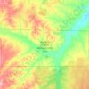 Carte topographique Matador Wildlife Management Area, altitude, relief