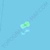 Carte topographique Cabog Islands, altitude, relief