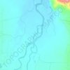 Carte topographique Salmon River, altitude, relief