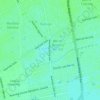 Carte topographique Canal de Desague del sur de la ciudad de Santiago del Estero, altitude, relief