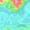 Carte topographique Bass Island, altitude, relief