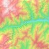 Carte topographique Subansiri River, altitude, relief