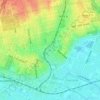 Carte topographique Boggy Creek Greenbelt, altitude, relief