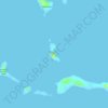 Carte topographique Maroday Island, altitude, relief