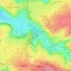 Carte topographique Bassin aux grenouilles, altitude, relief