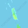 Carte topographique Devil's Cay, altitude, relief