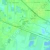 Carte topographique Highland Bayou, altitude, relief