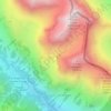 Carte topographique Vallon Froid, altitude, relief
