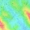 Carte topographique Lufuka, altitude, relief
