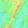 Carte topographique Serra do Bom Sucesso, altitude, relief