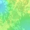 Carte topographique Moodie Lake, altitude, relief