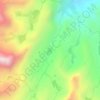 Carte topographique Dingleberry Lake, altitude, relief