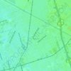 Carte topographique August, altitude, relief
