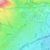 Carte topographique Highland Reservoir, altitude, relief