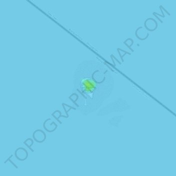 Carte topographique Little Bakkungaan Island, altitude, relief