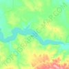 Carte topographique Twelve Mile Lake, altitude, relief