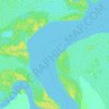Carte topographique Rio Mearim, altitude, relief