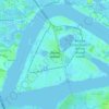Carte topographique Blount Island, altitude, relief