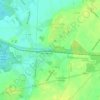 Carte topographique Canal D'Aire, altitude, relief