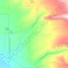 Carte topographique Middle Mancos River, altitude, relief