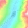 Carte topographique Arrow Lake, altitude, relief