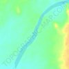 Carte topographique Toshka Lakes, altitude, relief