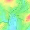 Carte topographique Ancre, altitude, relief