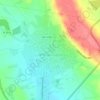 Carte topographique Мота-дель-Куэрво, altitude, relief