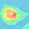 Carte topographique Sandingan Island, altitude, relief