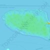 Carte topographique Estação Ecológica da Ilha do Mel, altitude, relief