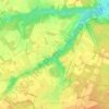 Carte topographique Itterbeek, altitude, relief