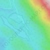 Carte topographique Fish Lake, altitude, relief