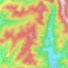 Carte topographique Réserve naturelle du massif du Grand Ventron, altitude, relief