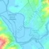 Carte topographique Lagunitas Creek, altitude, relief