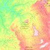 Carte topographique Área de Proteção Ambiental Jalapão, altitude, relief