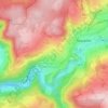 Carte topographique Parfondruy, altitude, relief