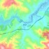 Carte topographique 珊溪镇, altitude, relief