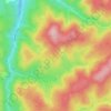 Carte topographique Hásze-tető, altitude, relief