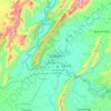 Carte topographique Girardot, carte du relief, carte des altitudes