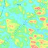 Carte topographique 拉赖, altitude, relief