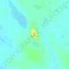 Carte topographique Pilot Mound, carte du relief, carte des altitudes