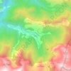 Carte topographique Tarna, carte du relief, carte des altitudes