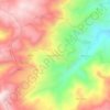 Carte topographique Aghbala أغبالا, altitude, relief