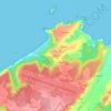 Carte topographique Navalón, carte du relief, carte des altitudes
