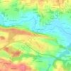 Carte topographique Haut des Coteaux, altitude, relief