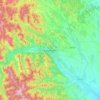Carte topographique Piatra Neamț, altitude, relief
