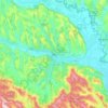 Carte topographique Iași, altitude, relief