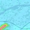 Carte topographique 贵洲, altitude, relief