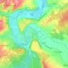 Carte topographique Deulin, carte du relief, carte des altitudes