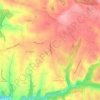 Carte topographique Le Draou, altitude, relief